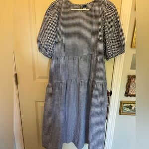 Blue Gingham Dress